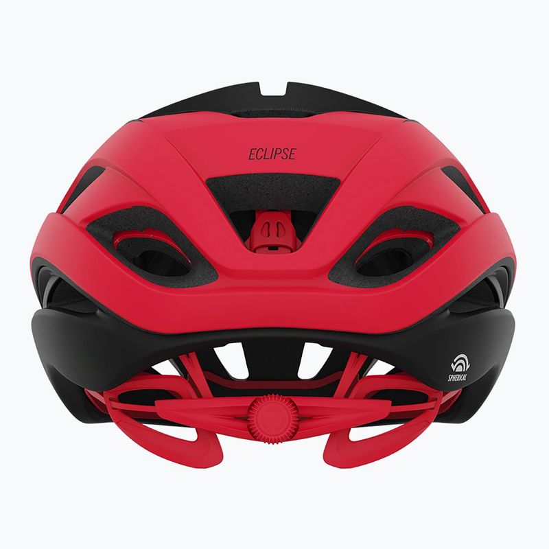 Cyklistická přilba Giro Eclipse MIPS Spherical matte black/white/red 3