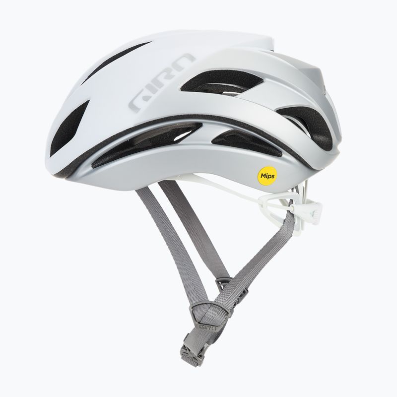 Cyklistická přilba Giro Eclipse MIPS Spherical matte white/silver 3