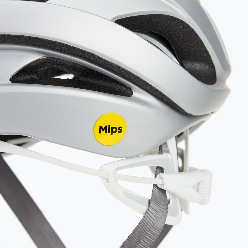 Cyklistická přilba Giro Eclipse MIPS Spherical matte white/silver 5