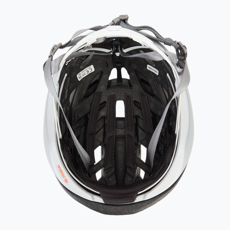 Cyklistická přilba Giro Eclipse MIPS Spherical matte white/silver 6