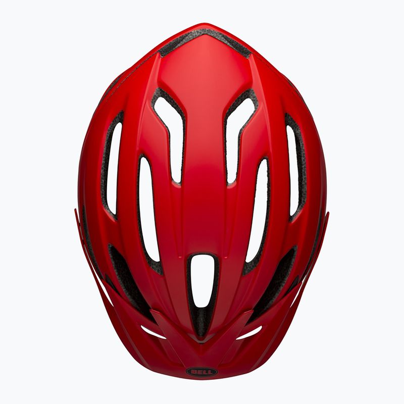 Cyklistická přilba Bell Crest matte red 4