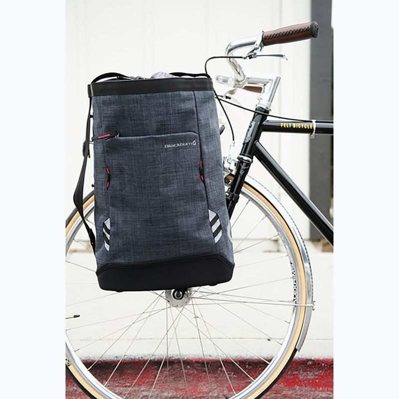 Brašna na nosič kola Blackburn Central Shopper's 23 l černá 4