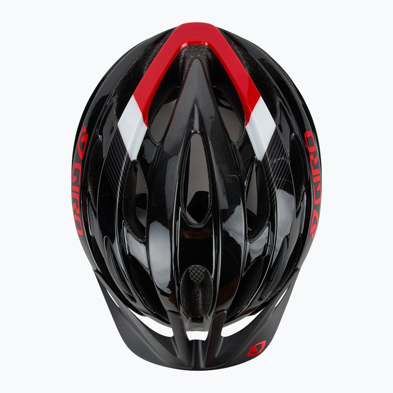 Cyklistická přilba Giro Revel black bright red 5