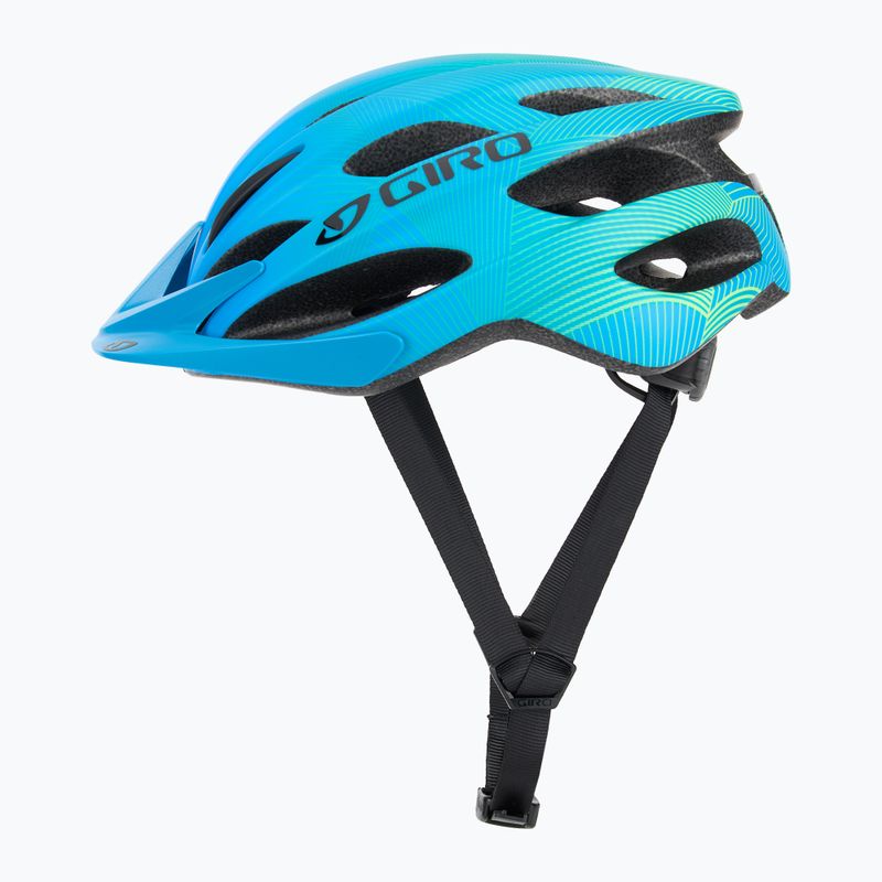 Dětská cyklistická přilba Giro Raze matte blue/lime 5