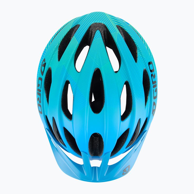 Dětská cyklistická přilba Giro Raze matte blue/lime 6