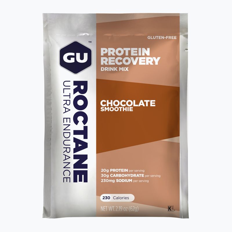 Regenerační nápoj  GU Roctane Recovery Drink Mix chocolate smoothie