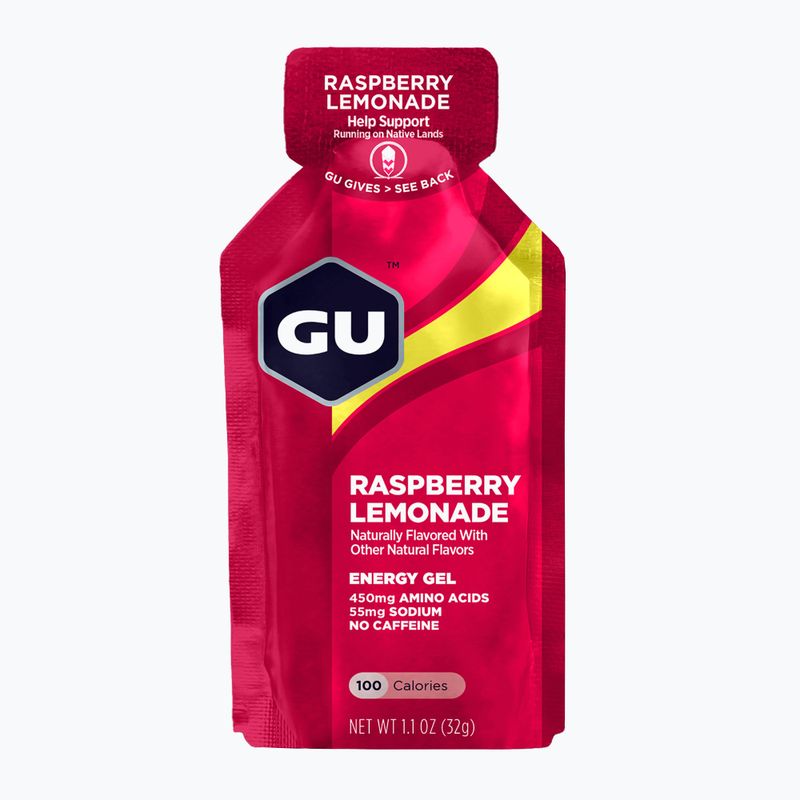 Energetický gel  GU Energy Gel 32 g raspberry/lemonade