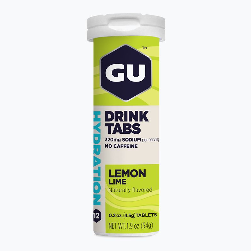Izotonický nápoj GU Hydration Drink 12 tbl citron/limetka