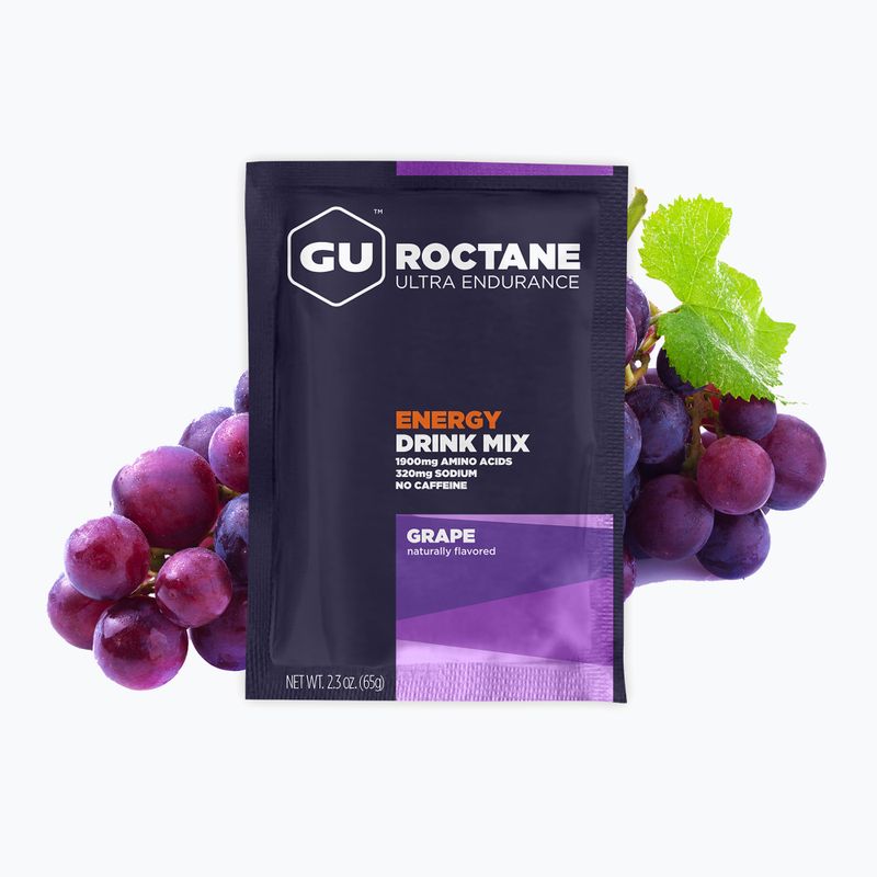 Energetický nápoj  GU Roctane Energy Drink Mix 65 g grape 2