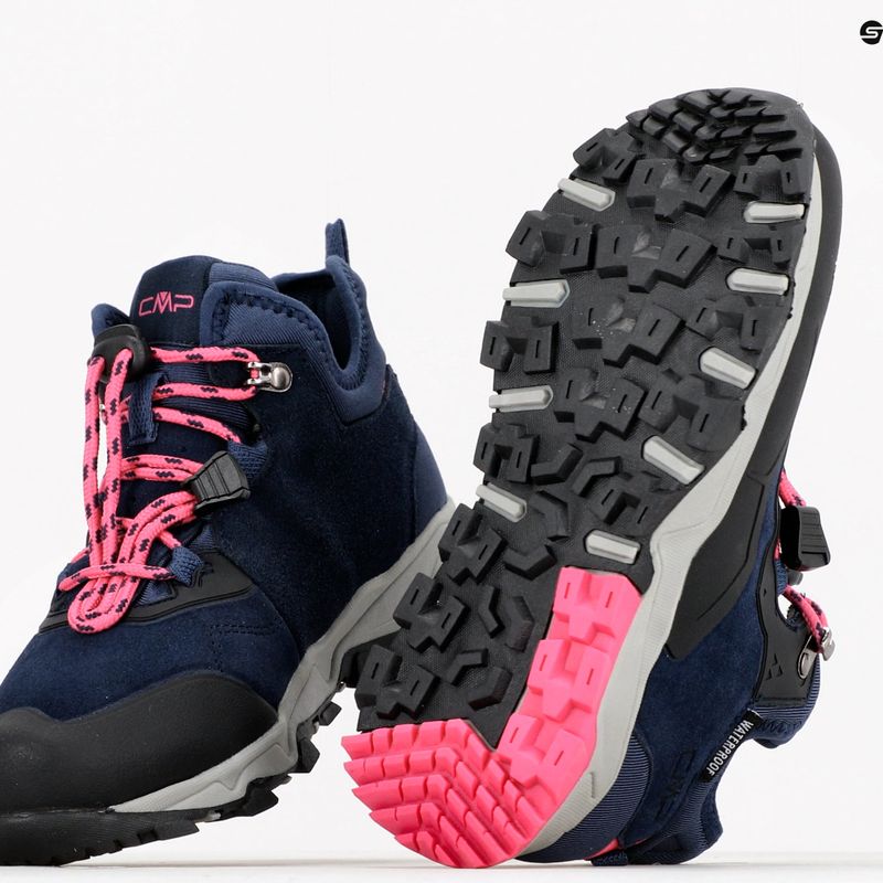 CMP Kishnar 2.0 Wp dětské trekové boty navy blue 3Q84984 12
