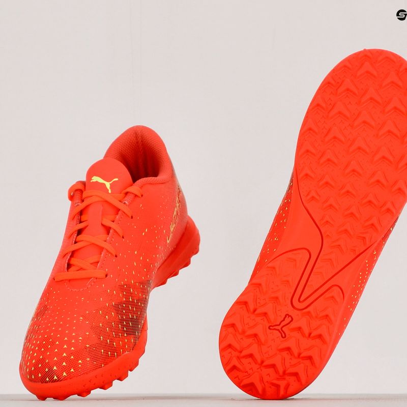 Dětské kopačky PUMA Ultra Play TT Jr oranžové 106926 03 10