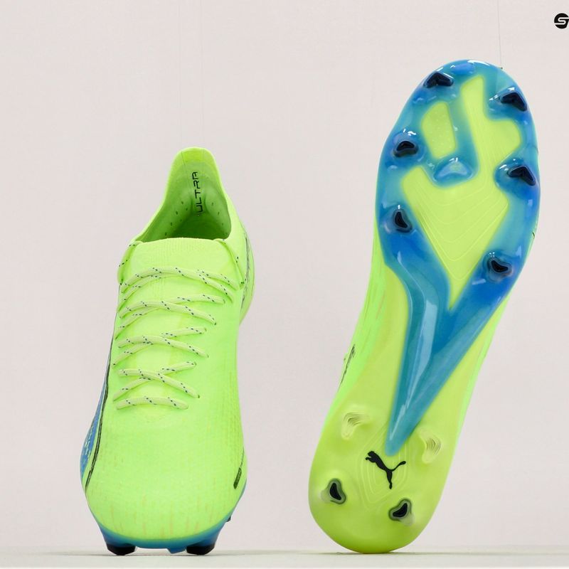 Pánské kopačky PUMA Ultra Ultimate FG/AG zelené 106868 01 11