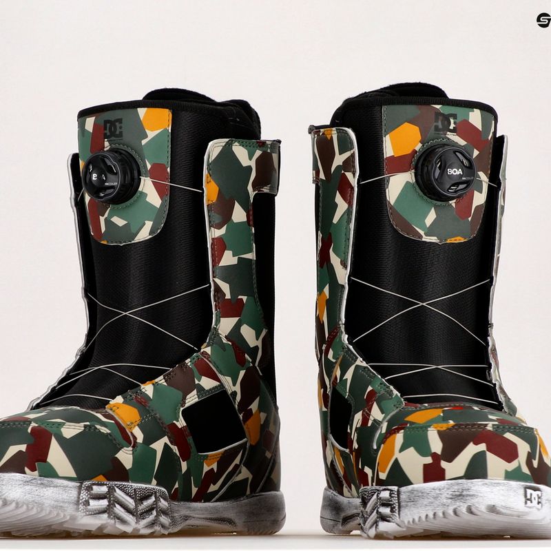 Pánské boty na snowboard DC SW Phase Boa green/brown/black 9