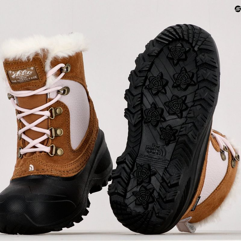 Dětské trekové boty The North Face Shellista Extreme brown NF0A2T5V9ZW1 11