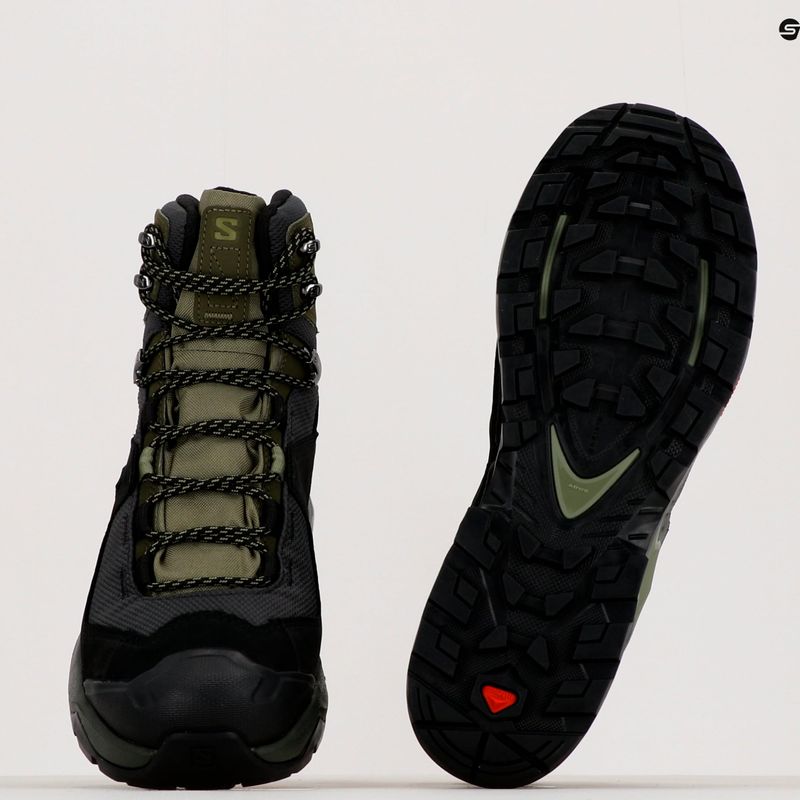 Pánská trekingová obuv Salomon Quest Element GTX zelená L41457100 12