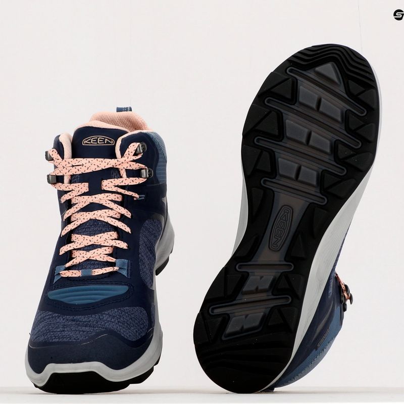 Dámská treková obuv KEEN Terradora Flex Mid navy blue 1026877 12