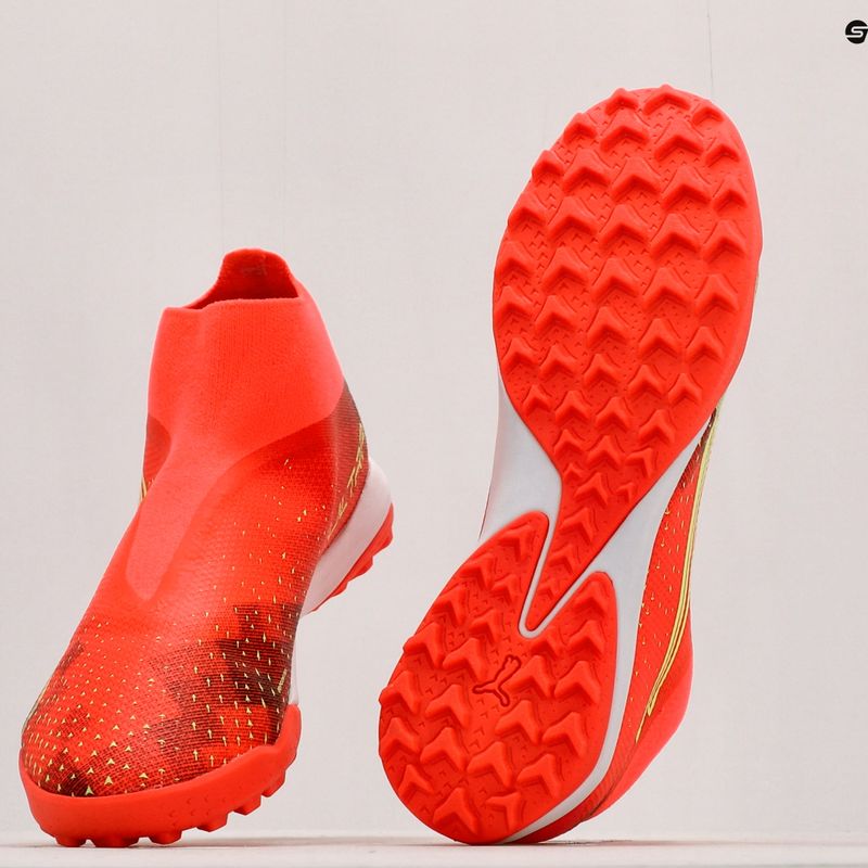 Pánské kopačky PUMA Ultra Match+ LL TT oranžová 107034 03 11