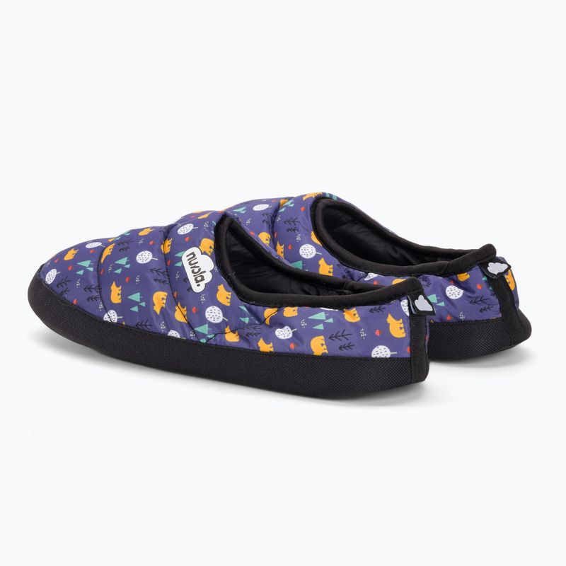 Zimní bačkory dziecięce Nuvola Classic Printed teddy blue 3