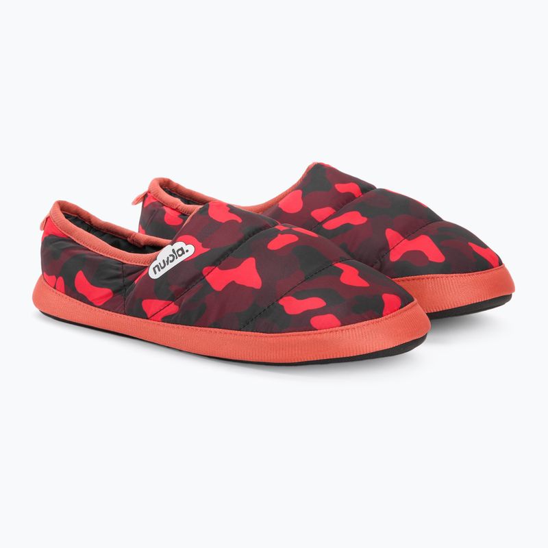 Zimní bačkory Nuvola Classic Printed camuffare red 4