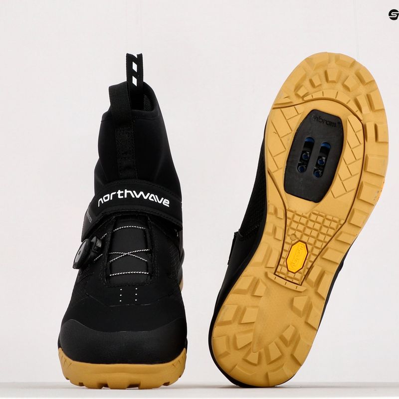 Northwave pánská silniční obuv Kingrock Plus GTX černá 80224001_16 16