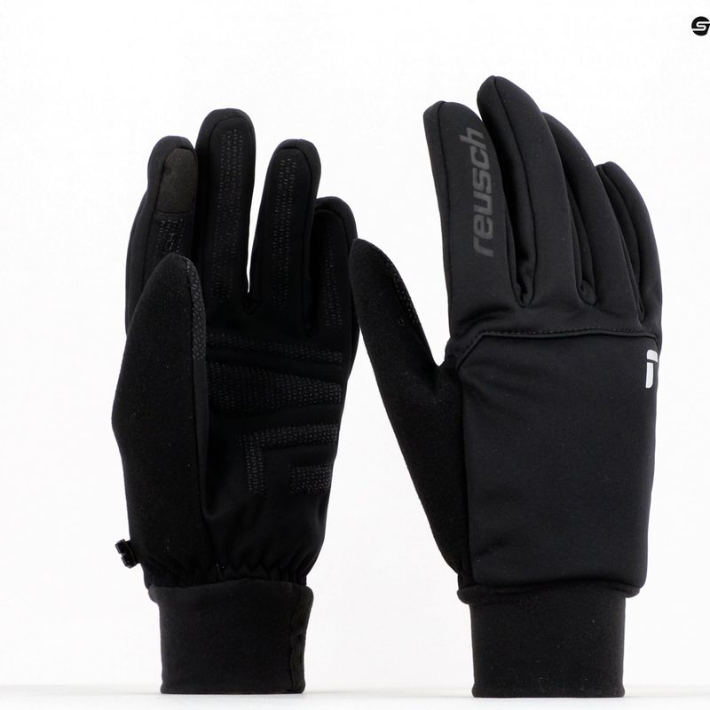 Lyžařské rukavice Reusch Backcountry Touch-Tec černé 61/07/159 8