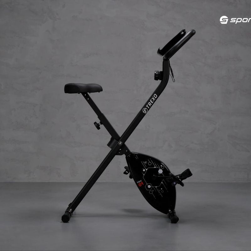 Stacionární kolo TREXO Hex černy EB-H01 15