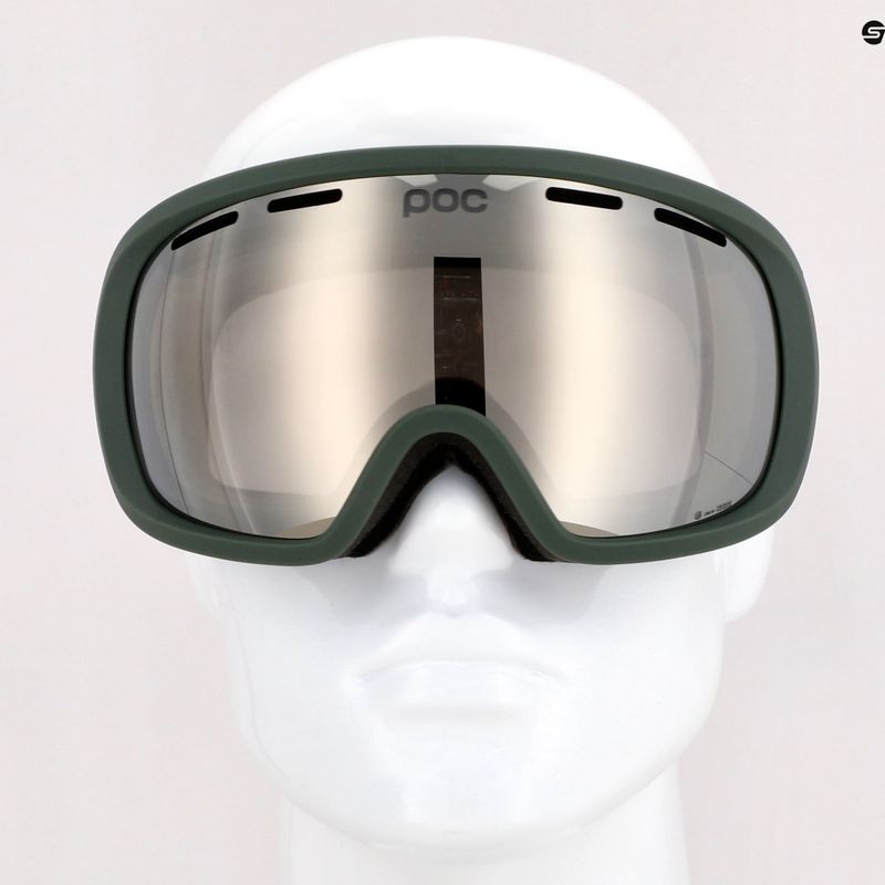 Lyžařské brýle POC Fovea Clarity epidote green/clarity define/spektris ivory 11