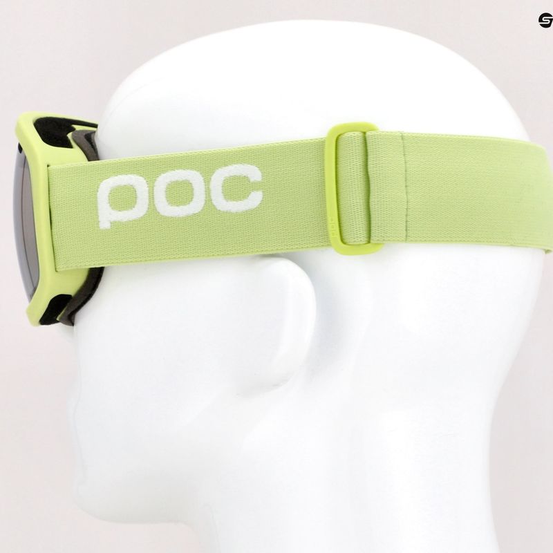 Lyžařské brýle POC Fovea Mid Clarity lemon calcite/clarity define/spektris silver 11
