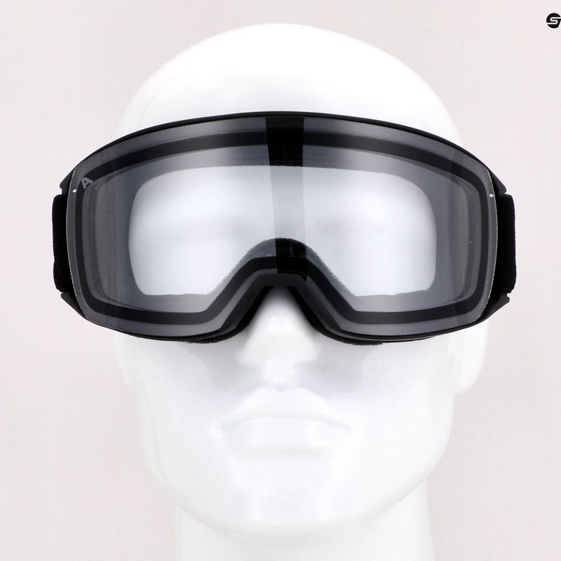 Lyžařské brýle Alpina Nakiska black matt/clear 10
