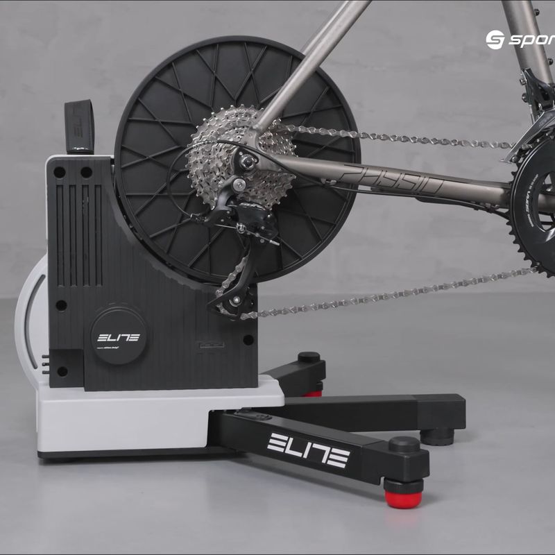 Cyklistický trenažér Elite Trainer Justo černo-stříbrný EL0211001 7