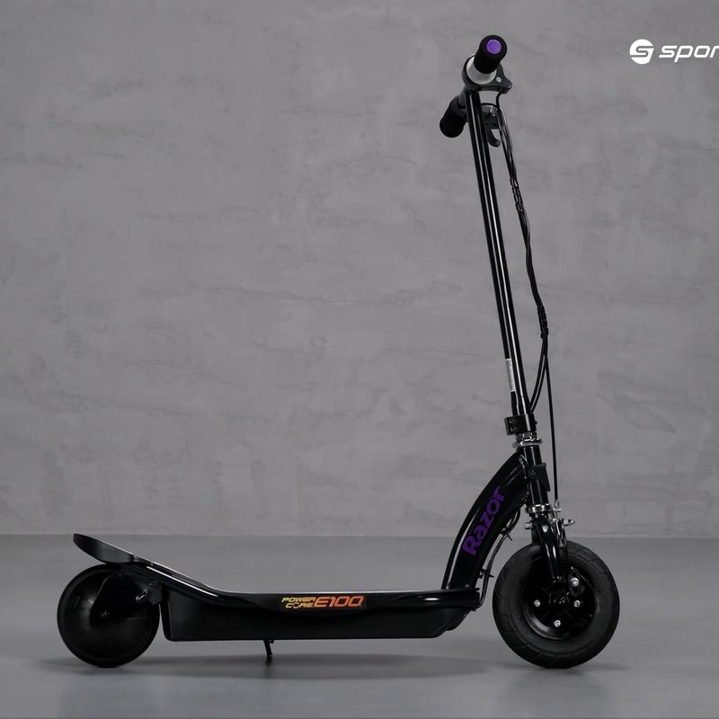 Dětská elektrická koloběžka Razor E100 Power Core Alu fialová 13173850 5
