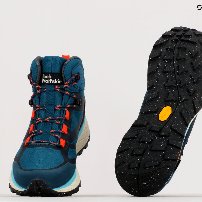 Dámská trekingová obuv Jack Wolfskin Terraventure Texapore Mid modrýe 4049991 10