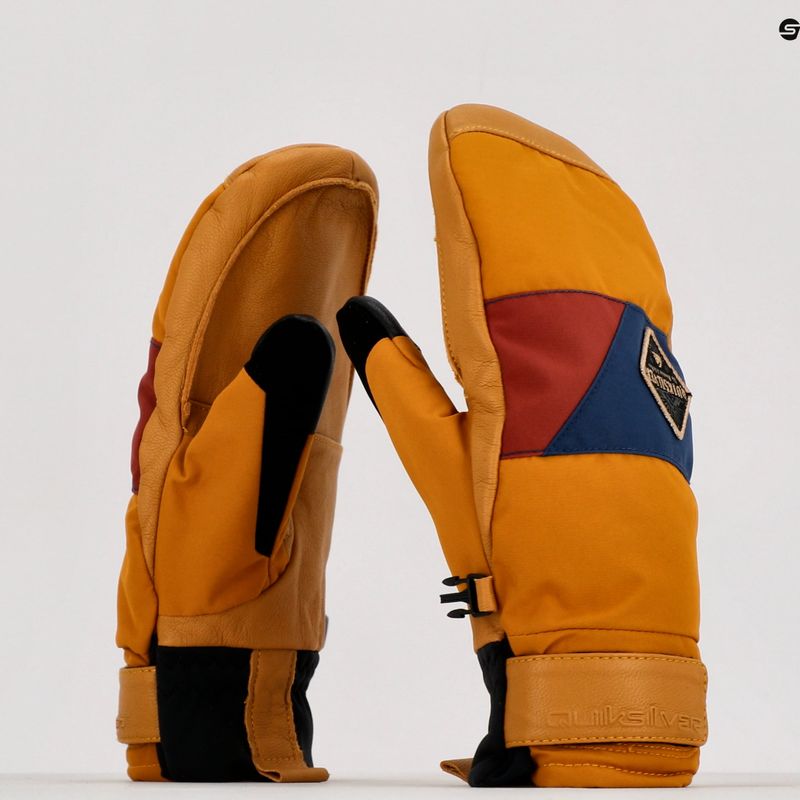Quiksilver Squad Mitt Yellow EQYHN03161 Snowboardové rukavice 8