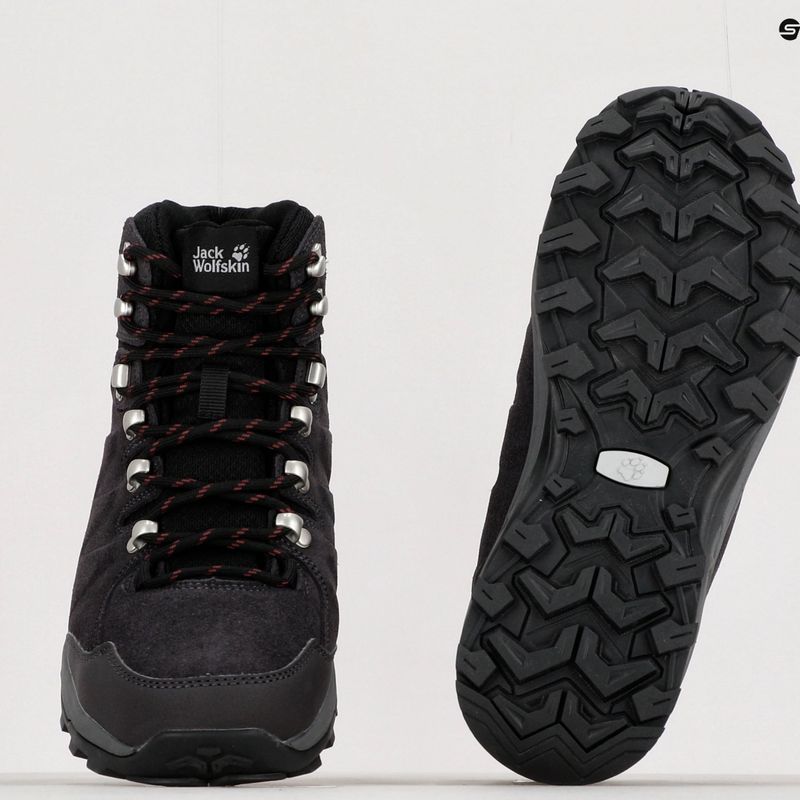 Dámské trekové boty Jack Wolfskin Refugio Texapore Mid grey 4050871 10