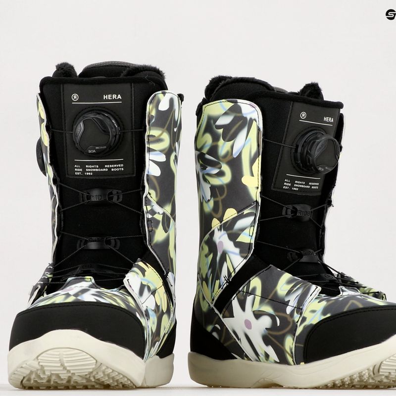 Dámské snowboardové boty RIDE Hera black-green 12G2016 16