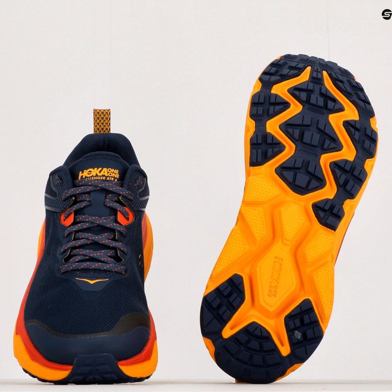 Pánská běžecká obuv HOKA Challenger 6 ATR Wide navy blue 1106513-OSRY 18