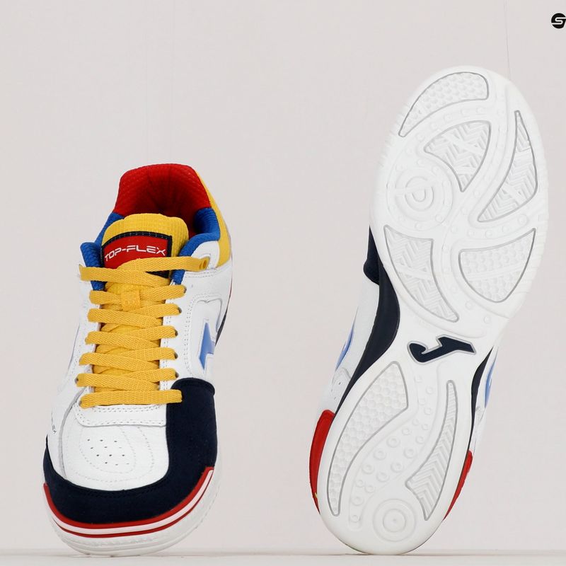 Pánské kopačky Joma Top Flex IN white/red 18