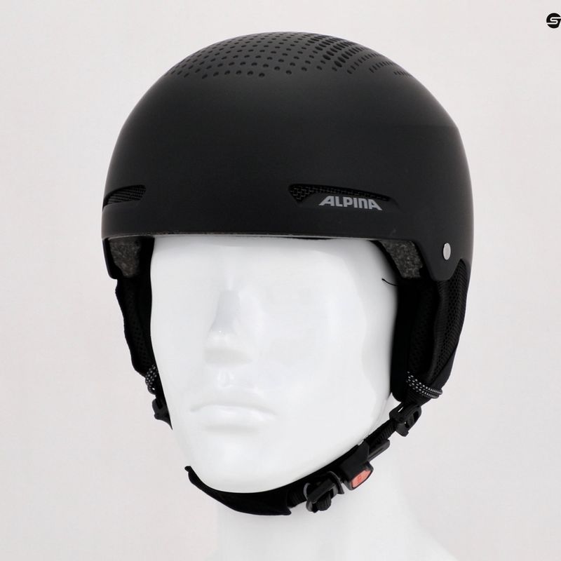 Dětské lyžařské helmy Alpina Zupo black matte 10