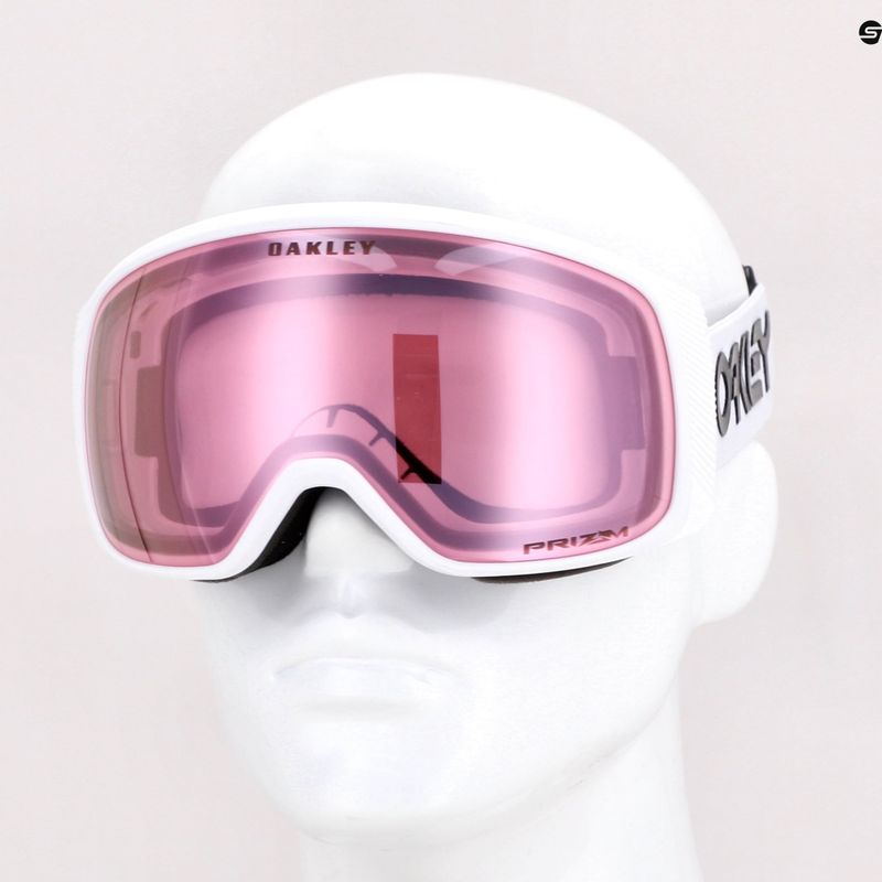 Lyžařské brýle Oakley Flight Tracker bílé OO7105-14 5