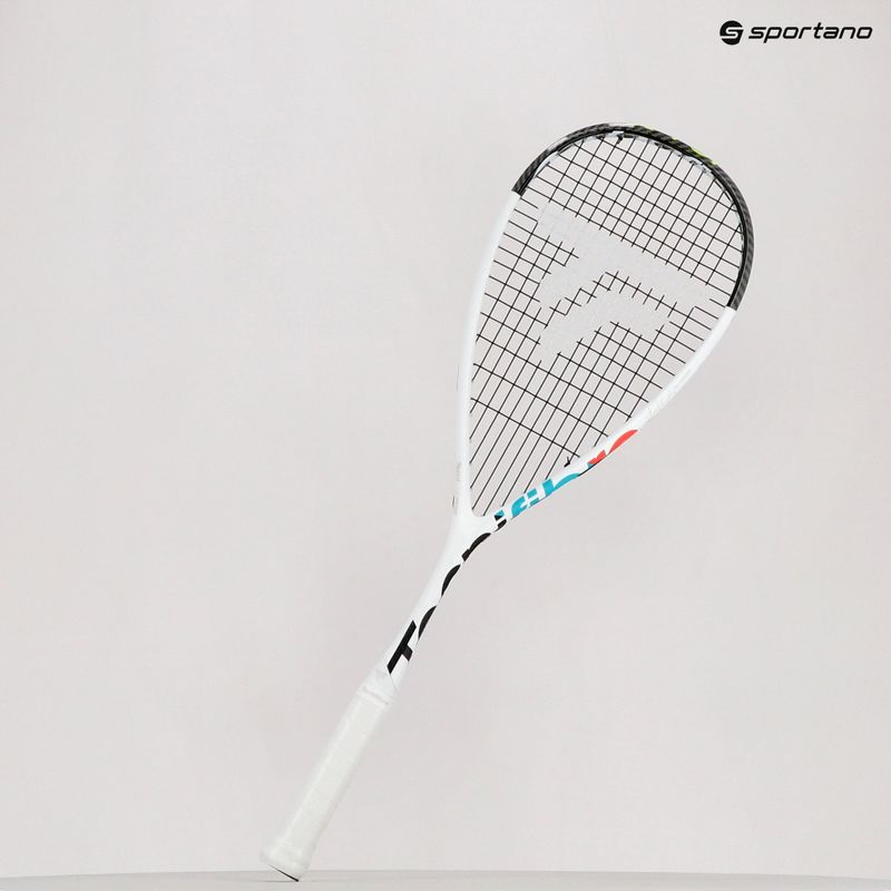 Squashová raketa Tecnifibre Carboflex 125 NX X-Top bílá 12CARNS5XT 10