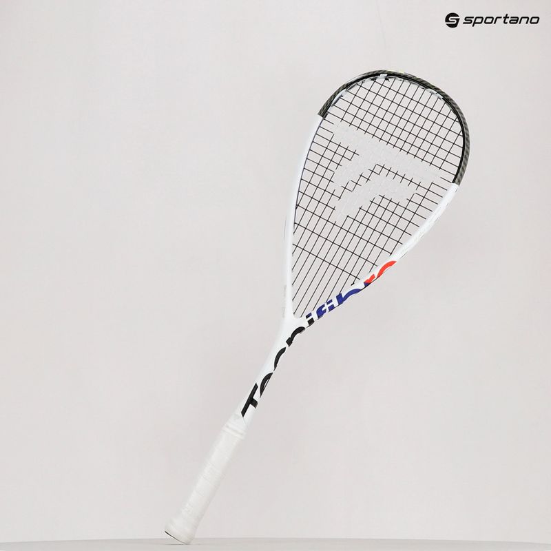 Squashová raketa Tecnifibre Carboflex 130 X-Top bílá 12CAR130XT 16