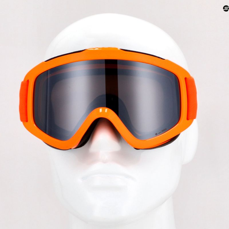 Dětské lyžařské brýle POC POCito Iris fluorescent orange/clarity pocito 11
