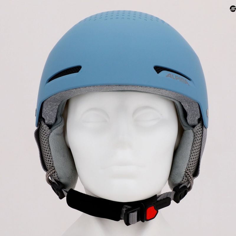 Dětské lyžařské helmy Alpina Zupo skyblue matt 14