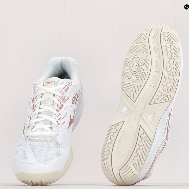 Dětská házenkářská obuv Mizuno Stealth Star C bílá X1GC2107K36 15