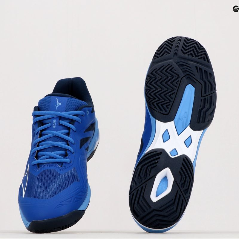 Pánská tenisová obuv Mizuno Wave Exceed Light AC navy blue 61GA221826 17