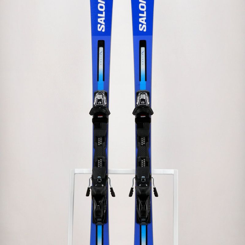 Salomon S Race SL 10 + M12 GW modrobílé sjezdové lyže L47038200 16