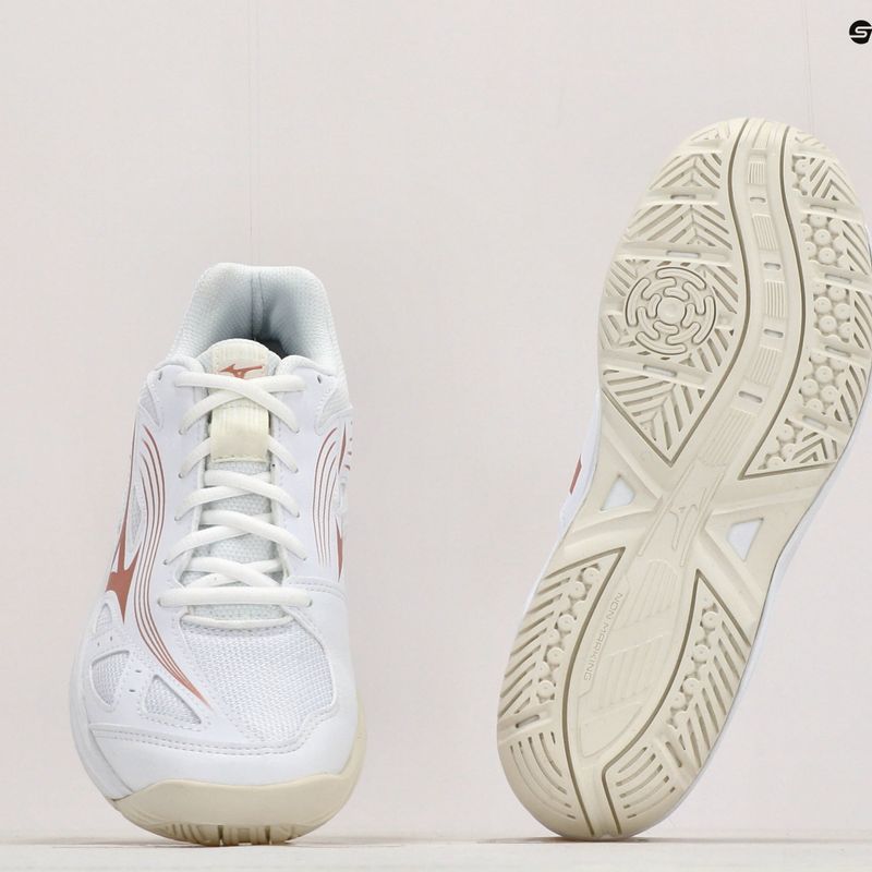 Dámská volejbalová obuv Mizuno Cyclone Speed 3 white/pink V1GC2180K36_36.0/3.5 12