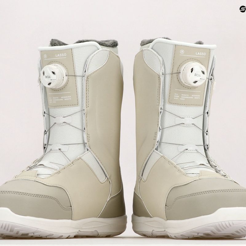 Pánské snowboardové boty RIDE LASSO bílé 12E2006.1.5 10