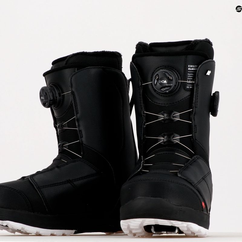 K2 Kinsley Clicker X HB snowboardové boty černé 11E2017 18