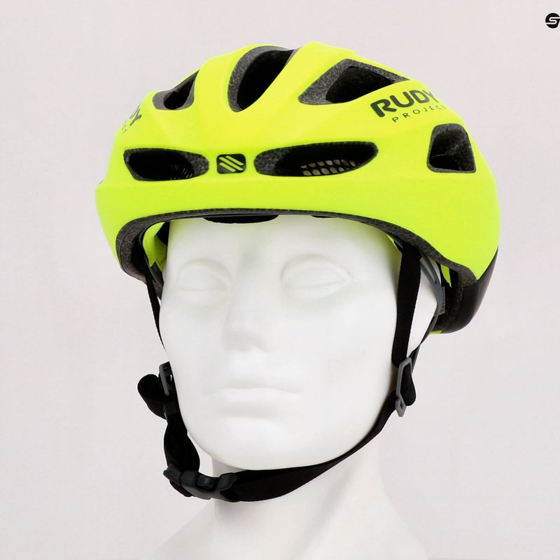 Cyklistická přilba Rudy Project Strym žlutá HL640031 9